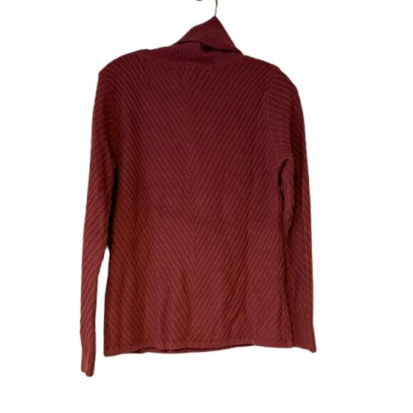 New York & Company Mauve Turtleneck Sweater - Medium - Picture 2 of 5